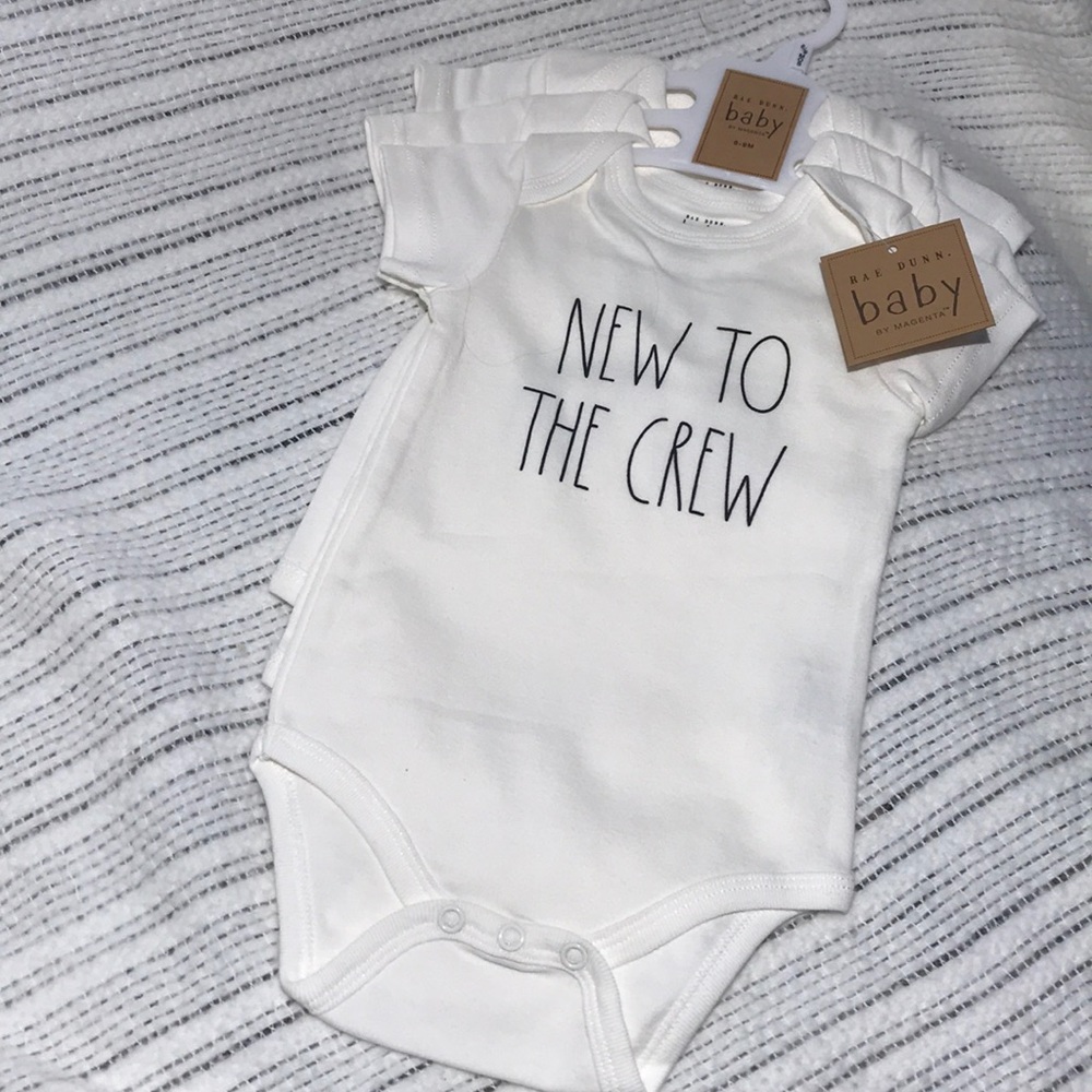 NWT Rae Dunn Baby Clothes